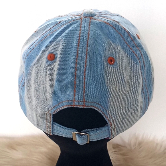 VIP Bling 💎 Denim Baseball Cap - Picture 5 of 12